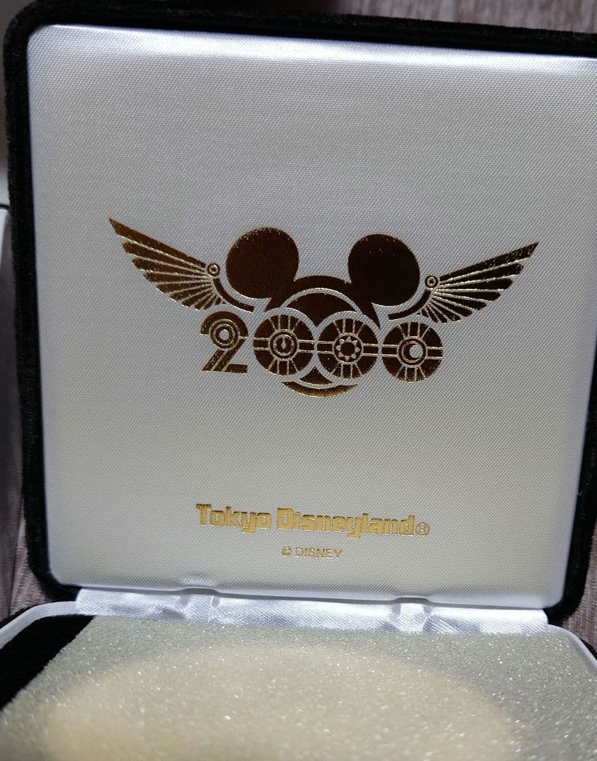 東京ディズニーランド　　2000年ミレニアム記念　純銀180g　200個限定販売