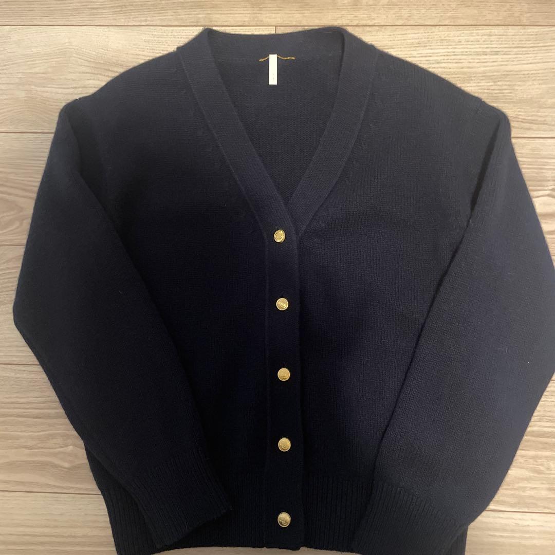 Deuxieme Classe Conventional カーディガン ネイビー