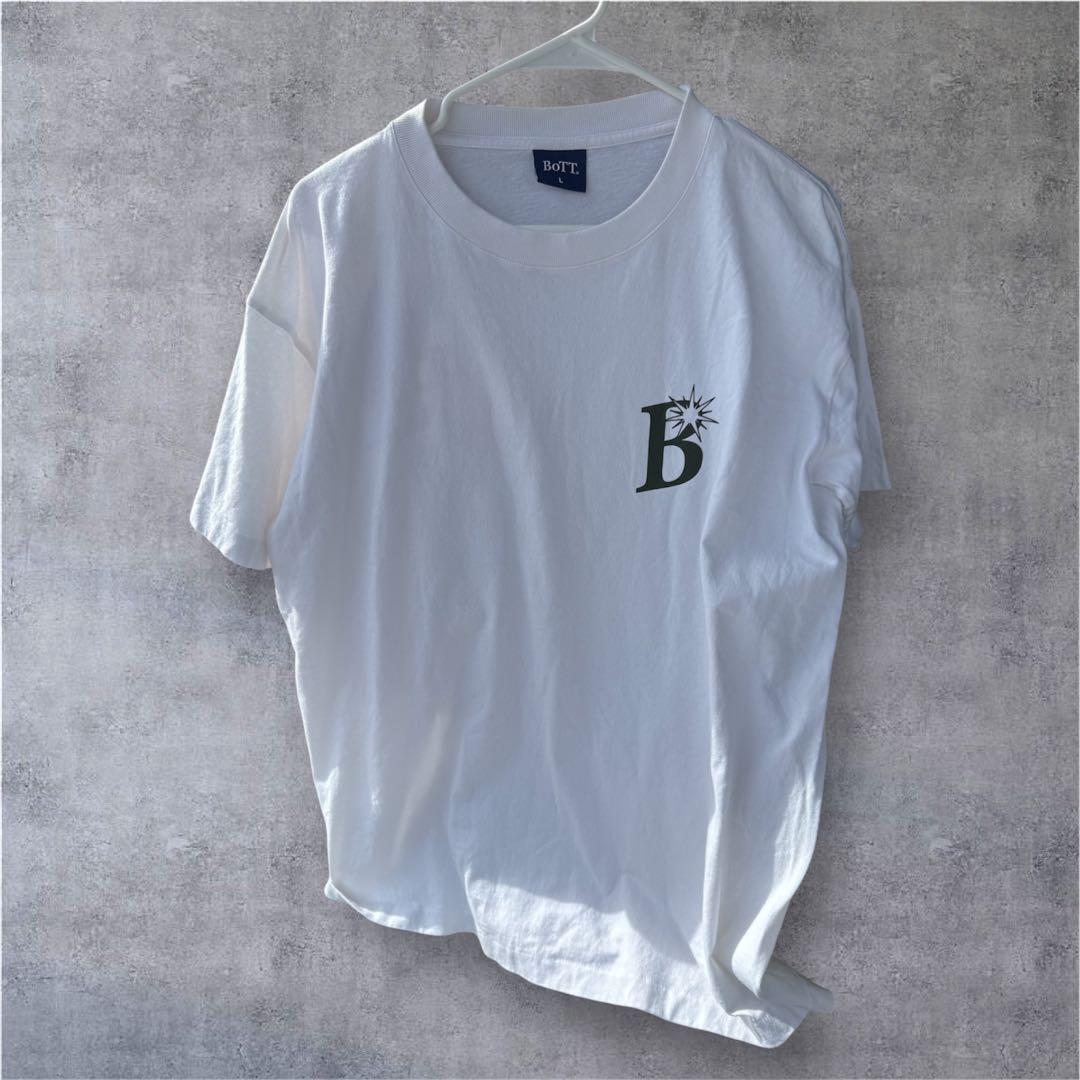 Bott バックプリント Tシャツ
