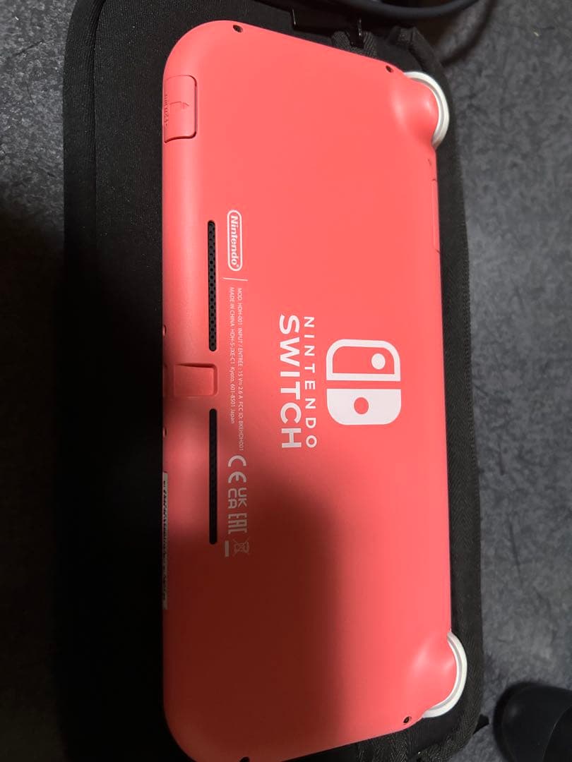 Switch lite ピンク