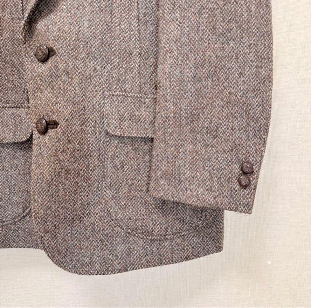 Harris tweed ハリスツイード　ジャケット　ウール100% メンズ