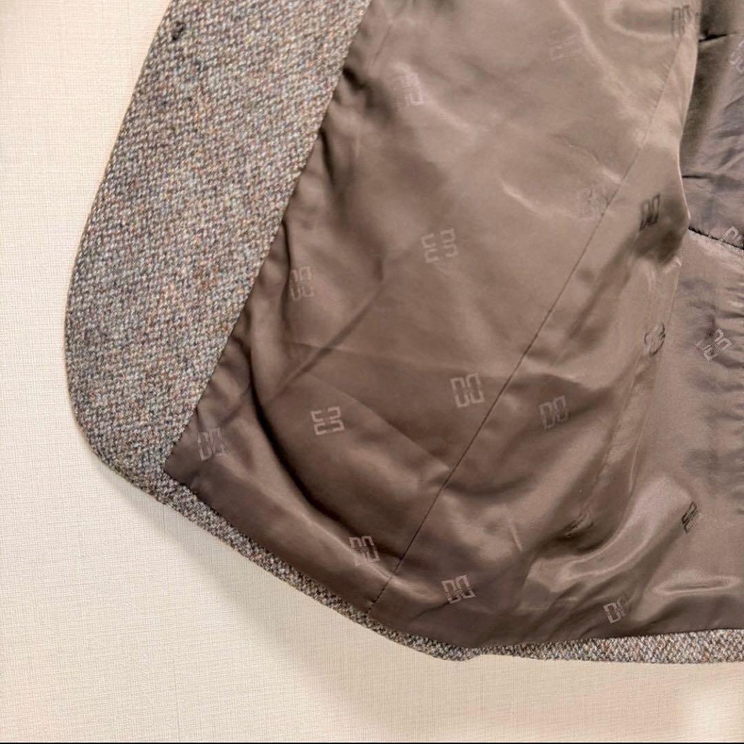 Harris tweed ハリスツイード　ジャケット　ウール100% メンズ