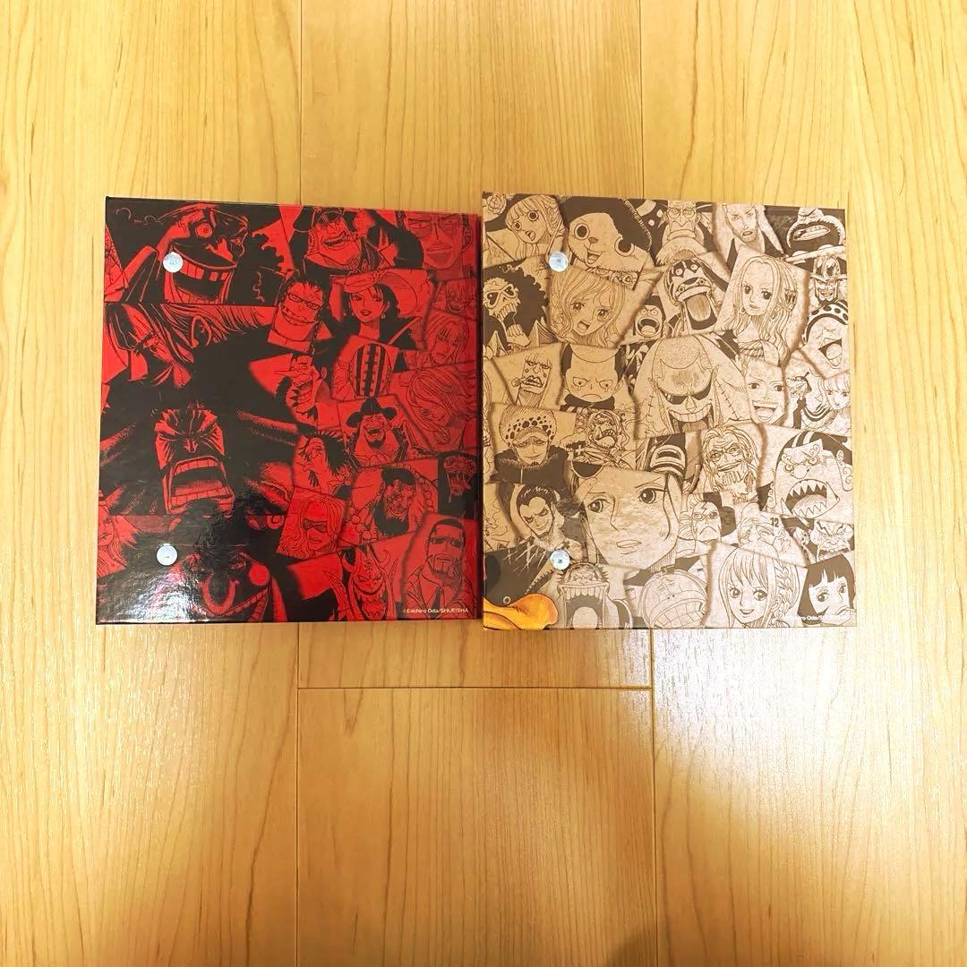 廃盤品ワンピース図鑑　ビブルカードバインダー 2種　麦わらストア限定　おまけ付き