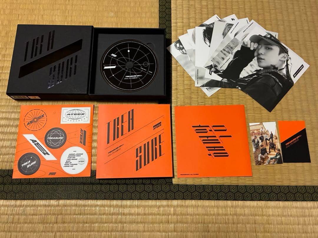 ATEEZ TREASURE EP.1:ALL TO ZERO CD アルバム