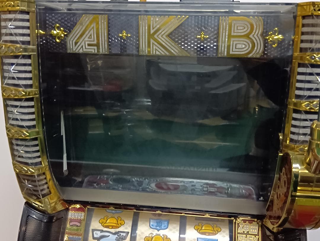 【 アブ】パチスロ 実機 ぱちスロAKB48バラの儀式 直接引取可
