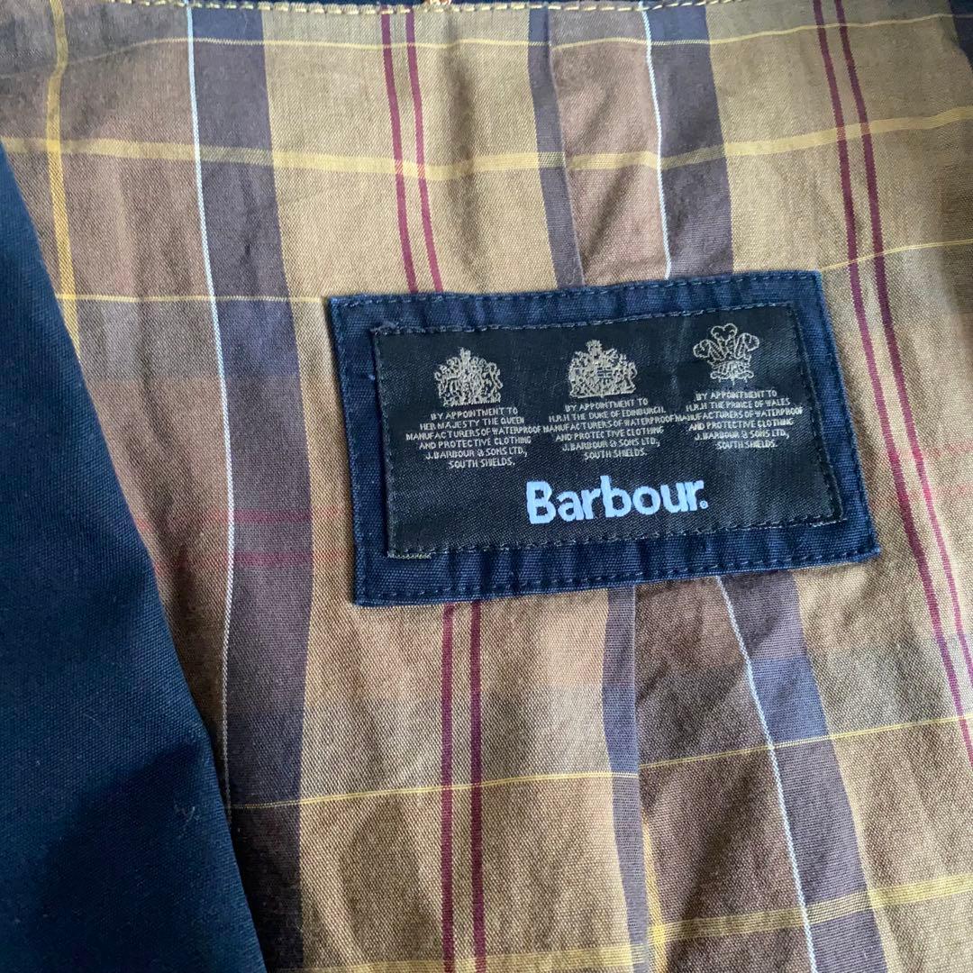 古着 BARBOUR コットンジャケット ブレザー オーバーサイズ