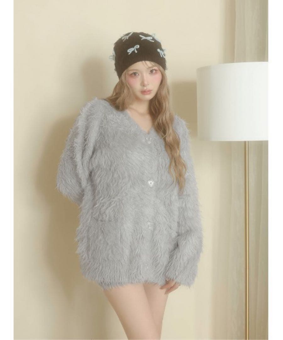 ダーリッチヘアリーニットセットアップ