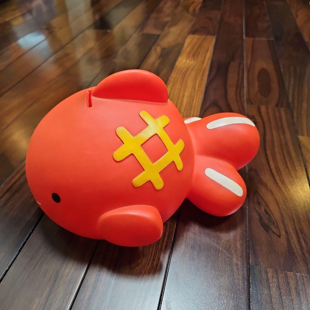 金魚 貯金箱 プラスチック製