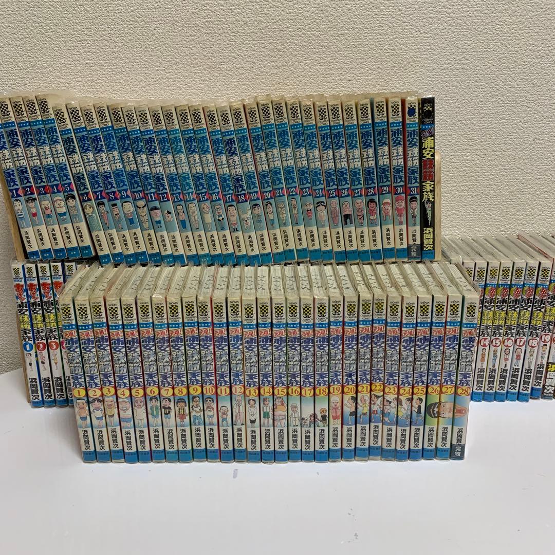 ［中古本］浦安鉄筋家族　全巻セット　4シリーズ　108冊　1051