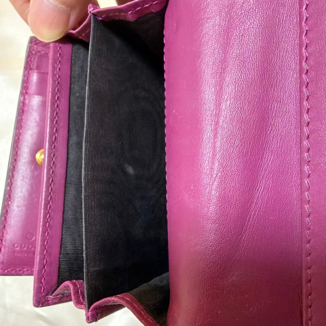 本日限定Gucci 財布　ピンク　レッド