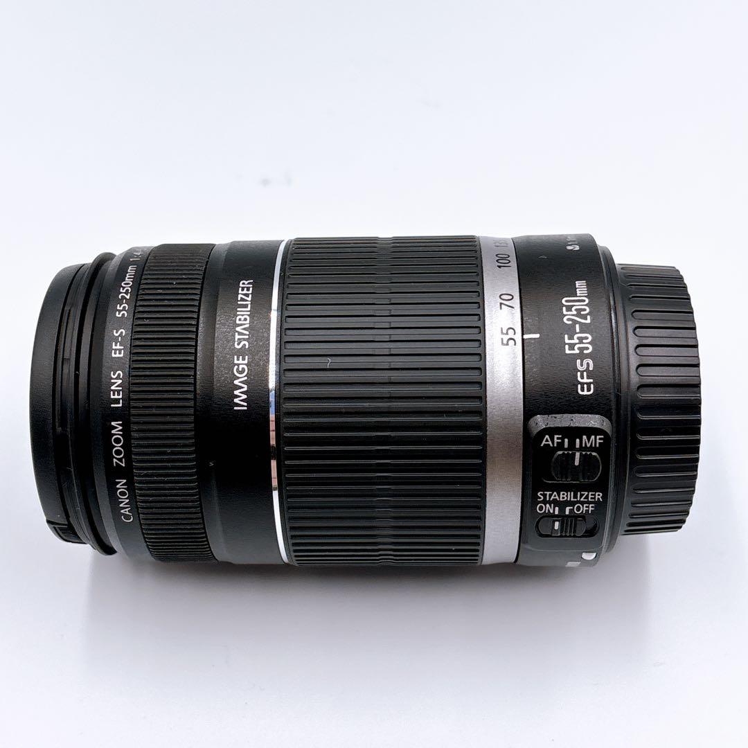 美品【Canon】 EF-S 55-250mm F4-5.6 手ぶれ補正 望遠
