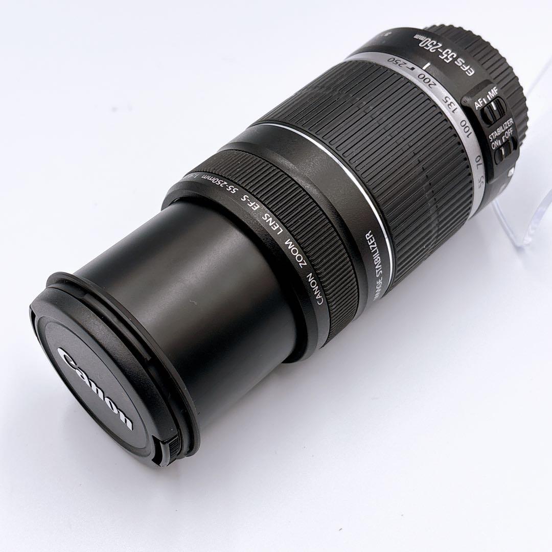 美品【Canon】 EF-S 55-250mm F4-5.6 手ぶれ補正 望遠