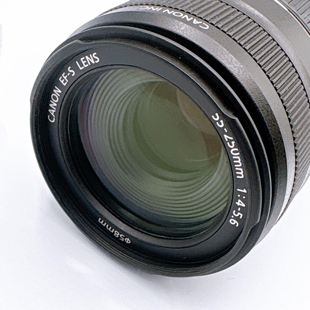 美品【Canon】 EF-S 55-250mm F4-5.6 手ぶれ補正 望遠