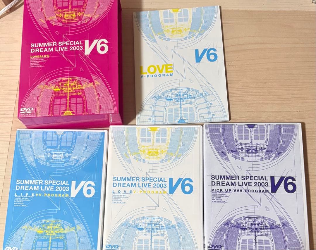 SUMMER SPECIAL DREAM LIVE 2003 V6 初回限定盤