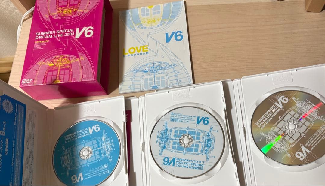 SUMMER SPECIAL DREAM LIVE 2003 V6 初回限定盤