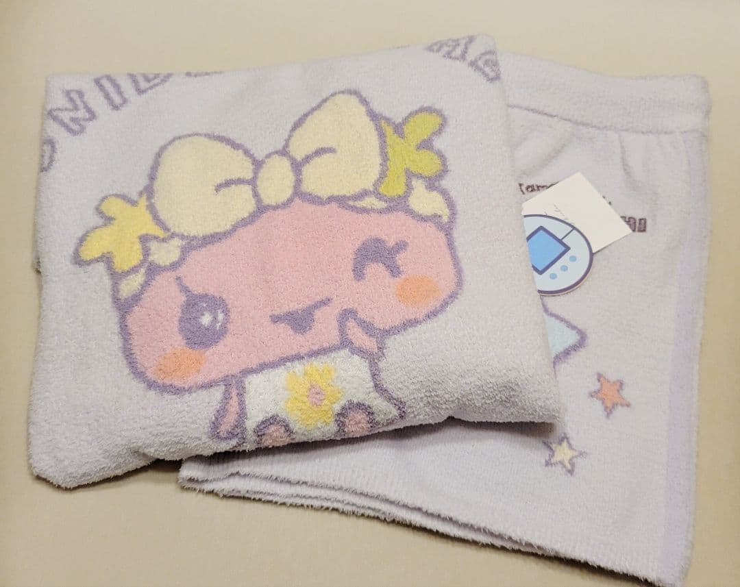 SNIDEL たまごっち ニットプルオーバー ニットショートパンツ ふらわっち