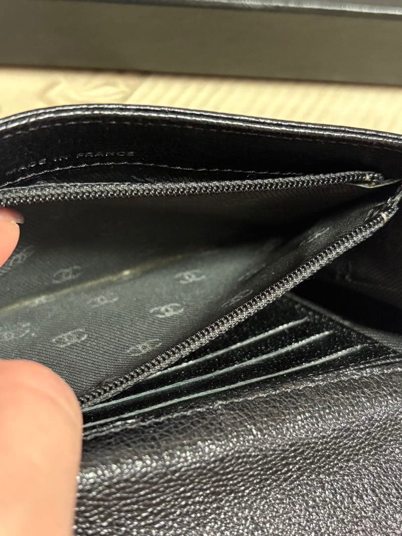 CHANEL シャネル コンパクト 二つ折り財布