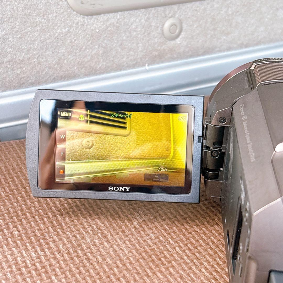 SONY HANDYCAM FDR-AX45 ブラウン 4K Wi-Fi対応