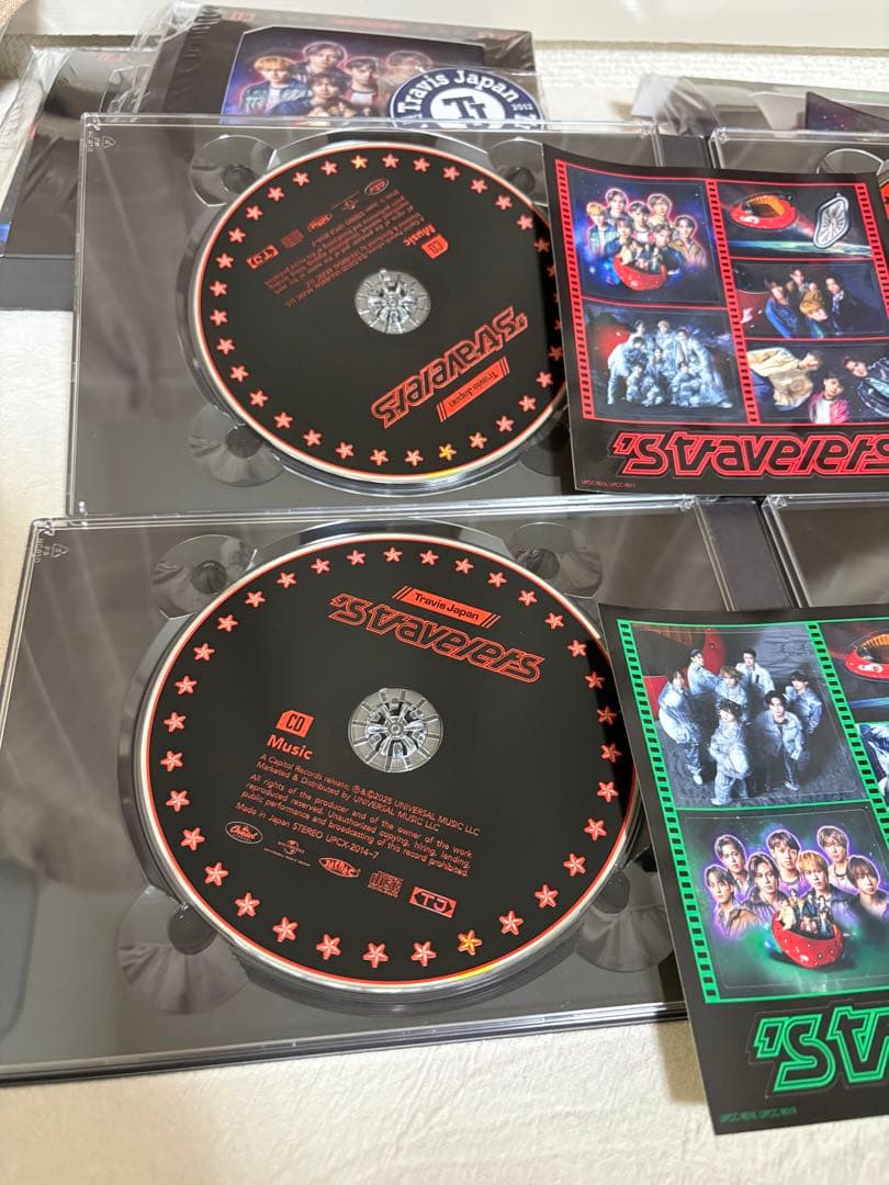 バラ売◯ Travis Japan 's travelers 3形態 缶バッジ付