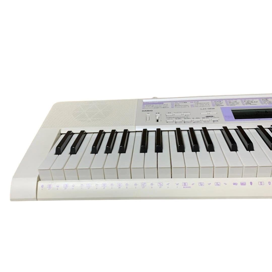 CASIO 光ナビゲーションキーボード LK-122 電子ピアノ