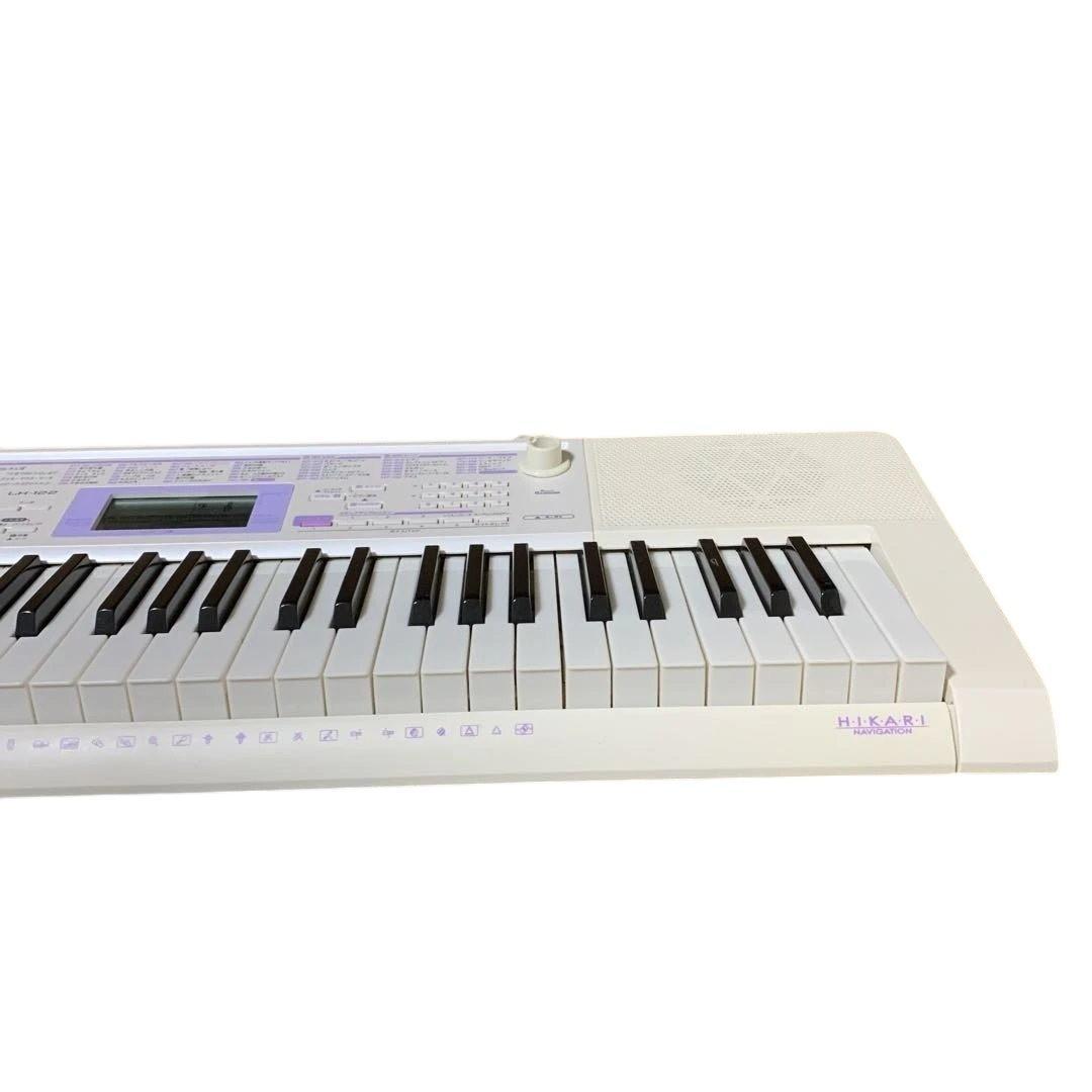 CASIO 光ナビゲーションキーボード LK-122 電子ピアノ