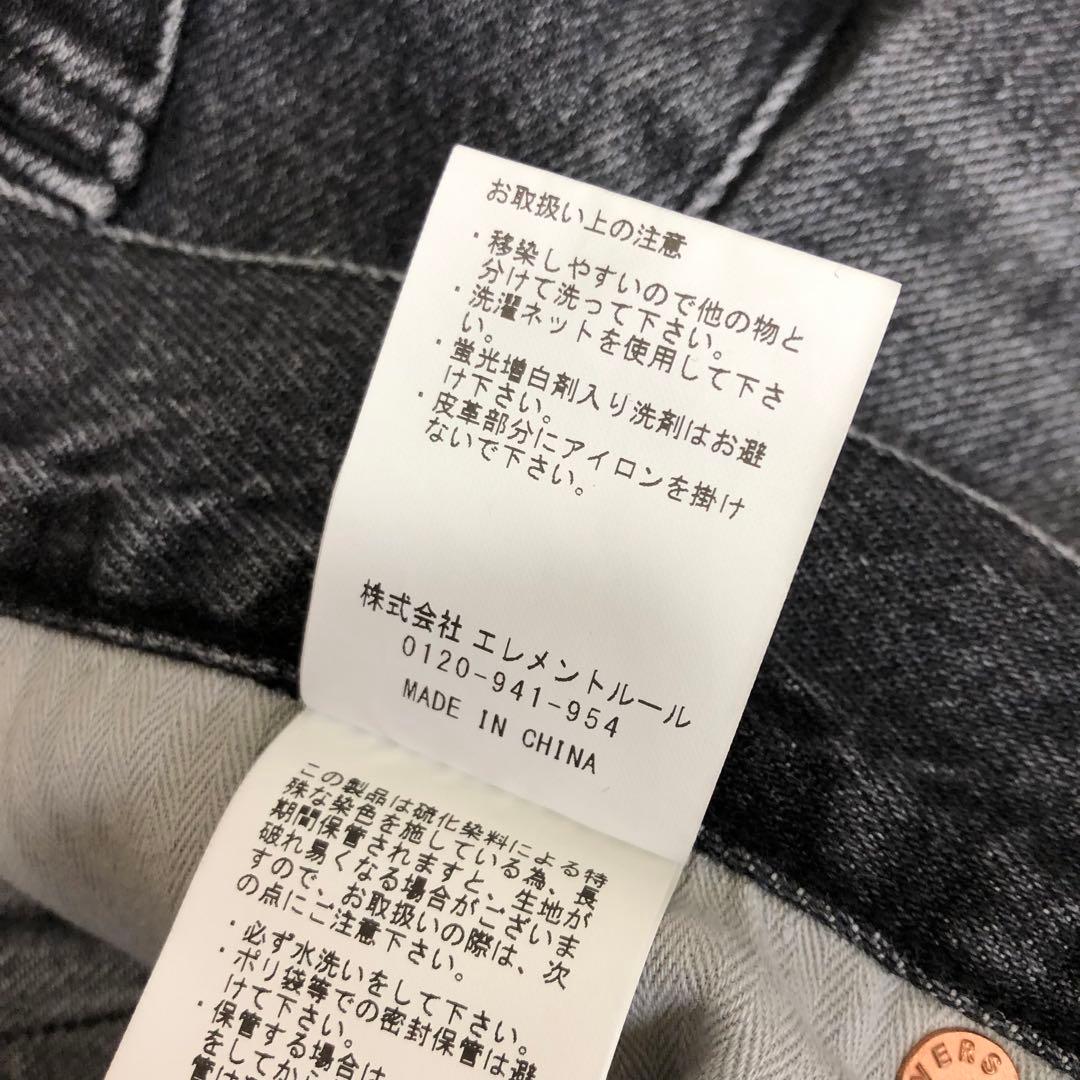 Curensology <&RC>ワイドルーズデニムパンツ 34 ブラック