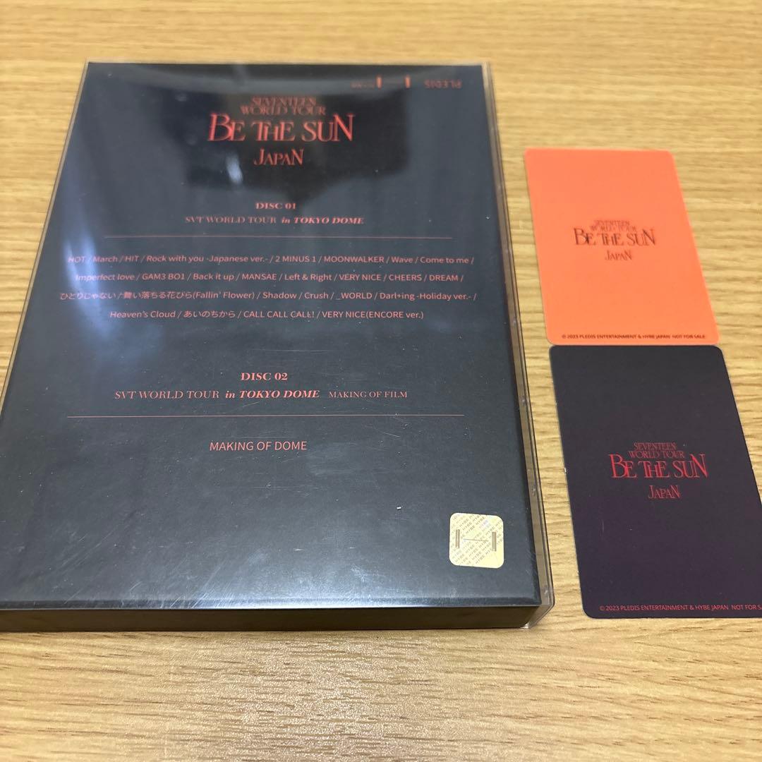 SEVENTEEN BE THE SUN JAPAN DVD ホシ トレカ