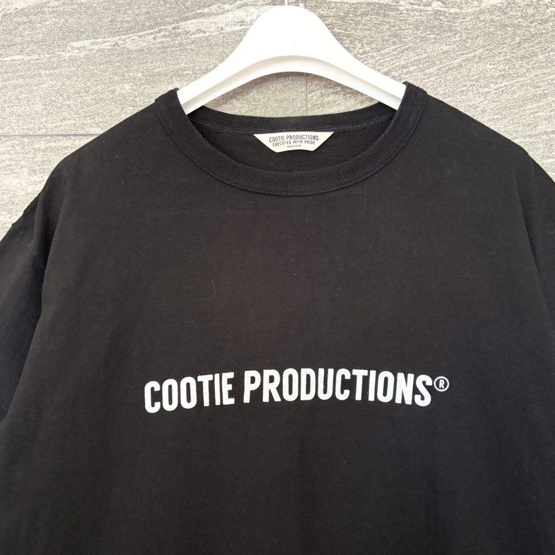 トップス COOTIE PRODUCTIONS LOGO PRINT TEE Msize