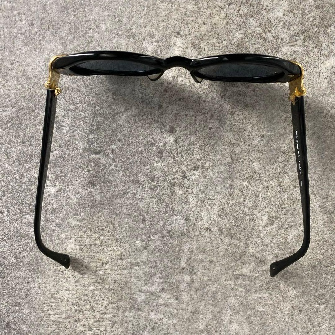 小物 Yves Saint Laurent Gold Logo Sunglasses