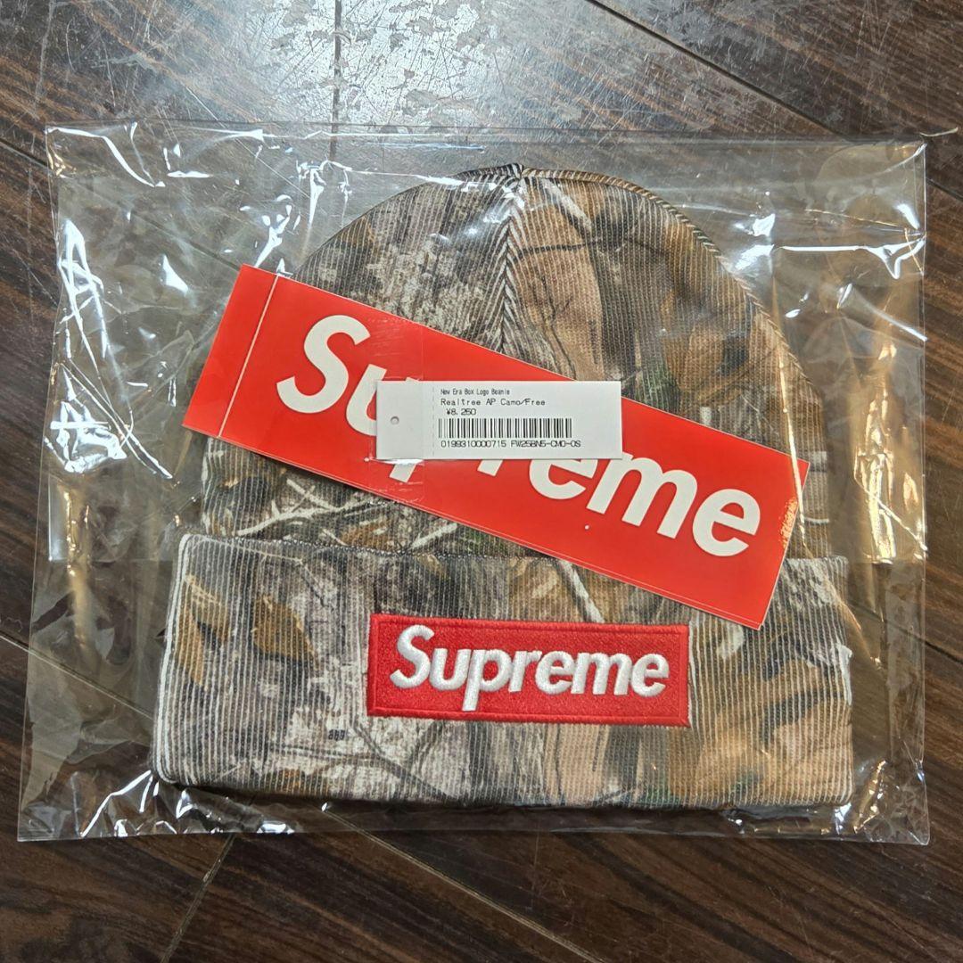 Supreme × New Era 25AW Box Logo Beanie