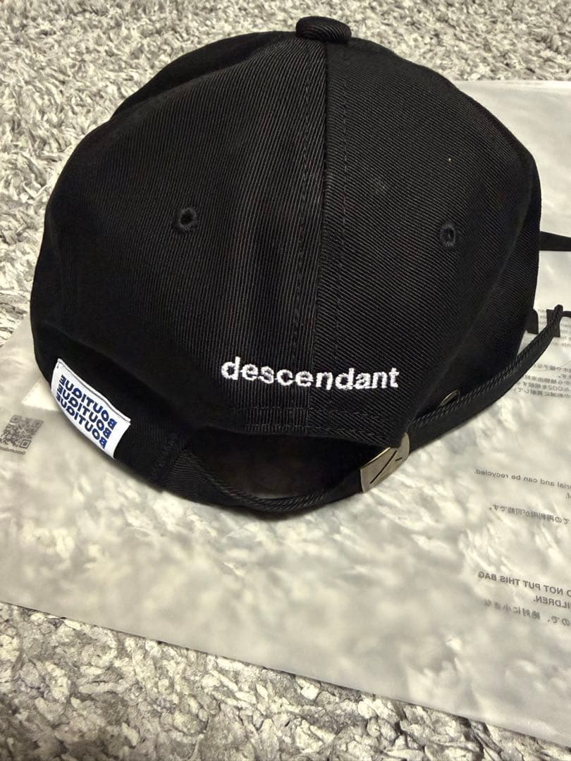 Boutique aoyama cap descendant キャップ 黒