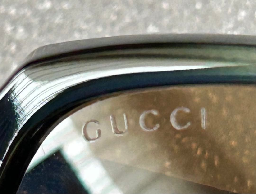 GUCCIグッチGG0371インターロッキングサングラス (クリアグリーン系)