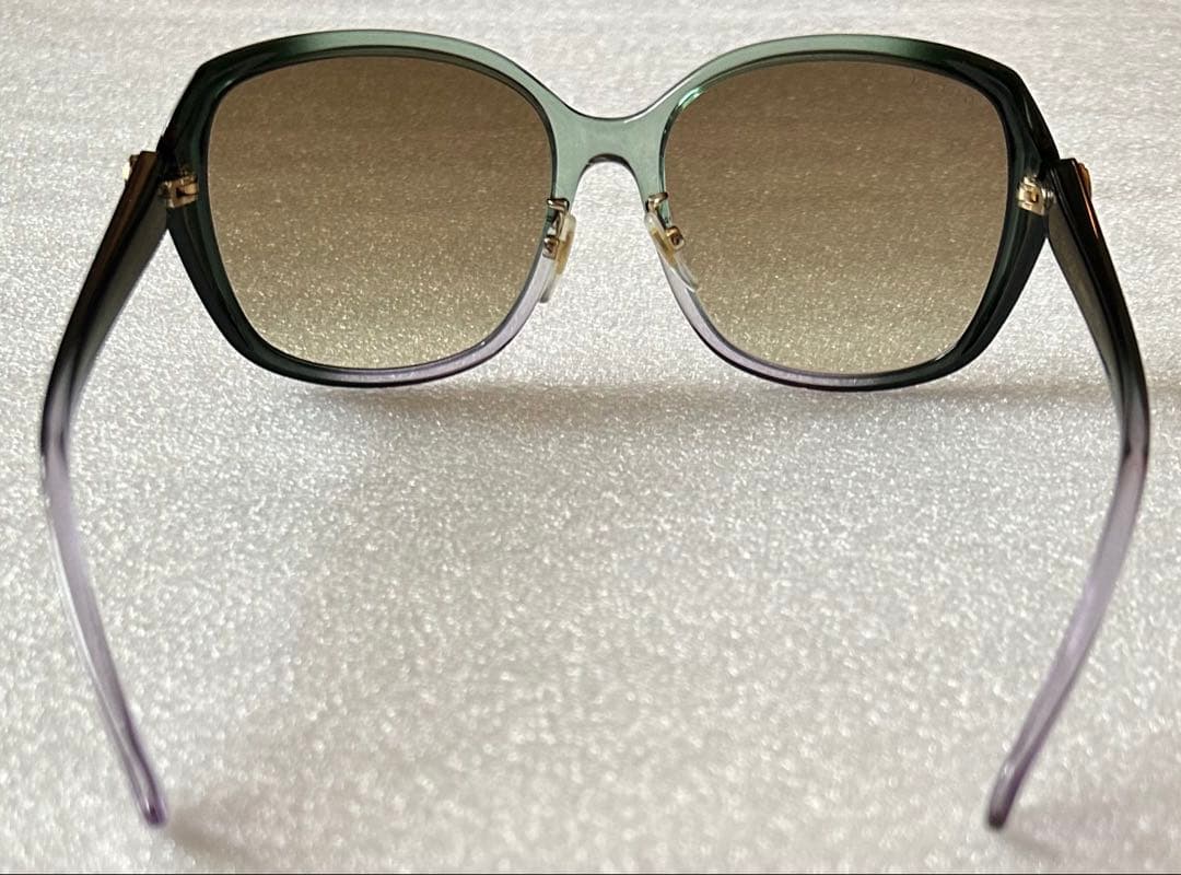 GUCCIグッチGG0371インターロッキングサングラス (クリアグリーン系)