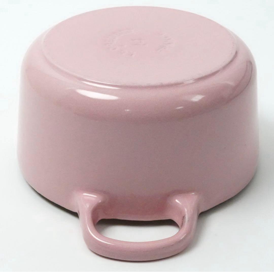 【美品】LE CREUSET　ココット ロンド シフォンピンク　14cm