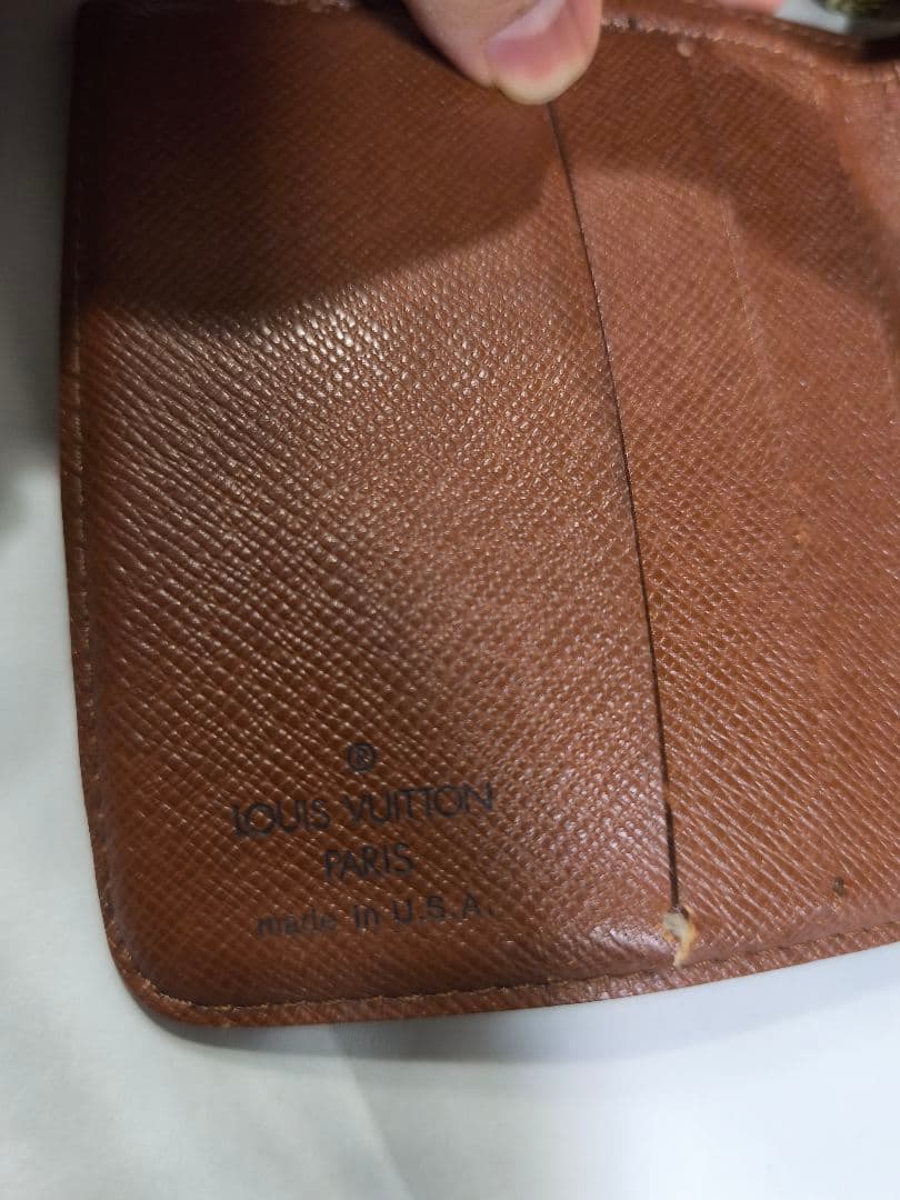 Louis Vuitton モノグラム 折り財布 コンパクトジップ