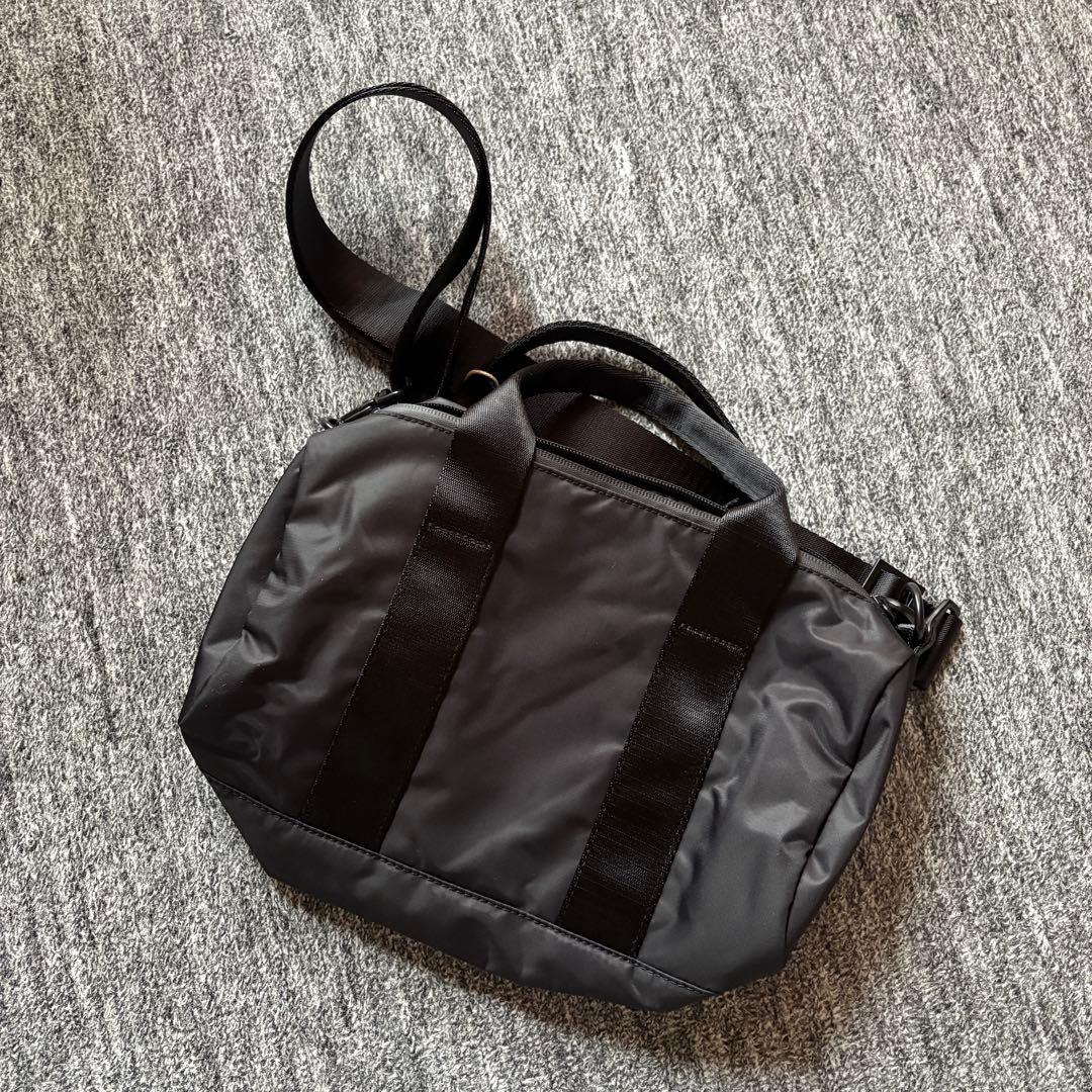 （送料込未使用タグ付）MUJILABO無印良品　再生ナイロンミニボストンバッグ