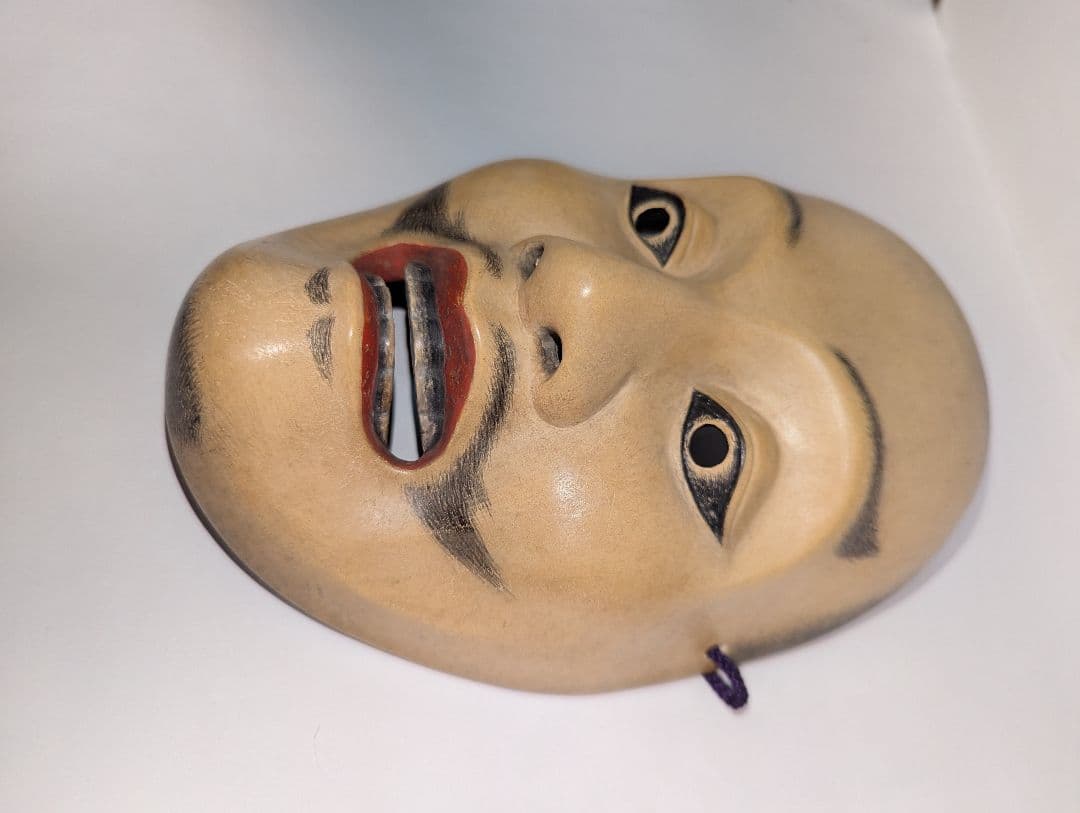 能面　木製