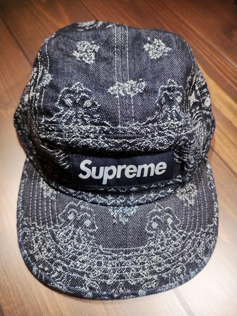 A*R様 Supreme シュプリーム バンダナ ジャカード キャンプ キャップ