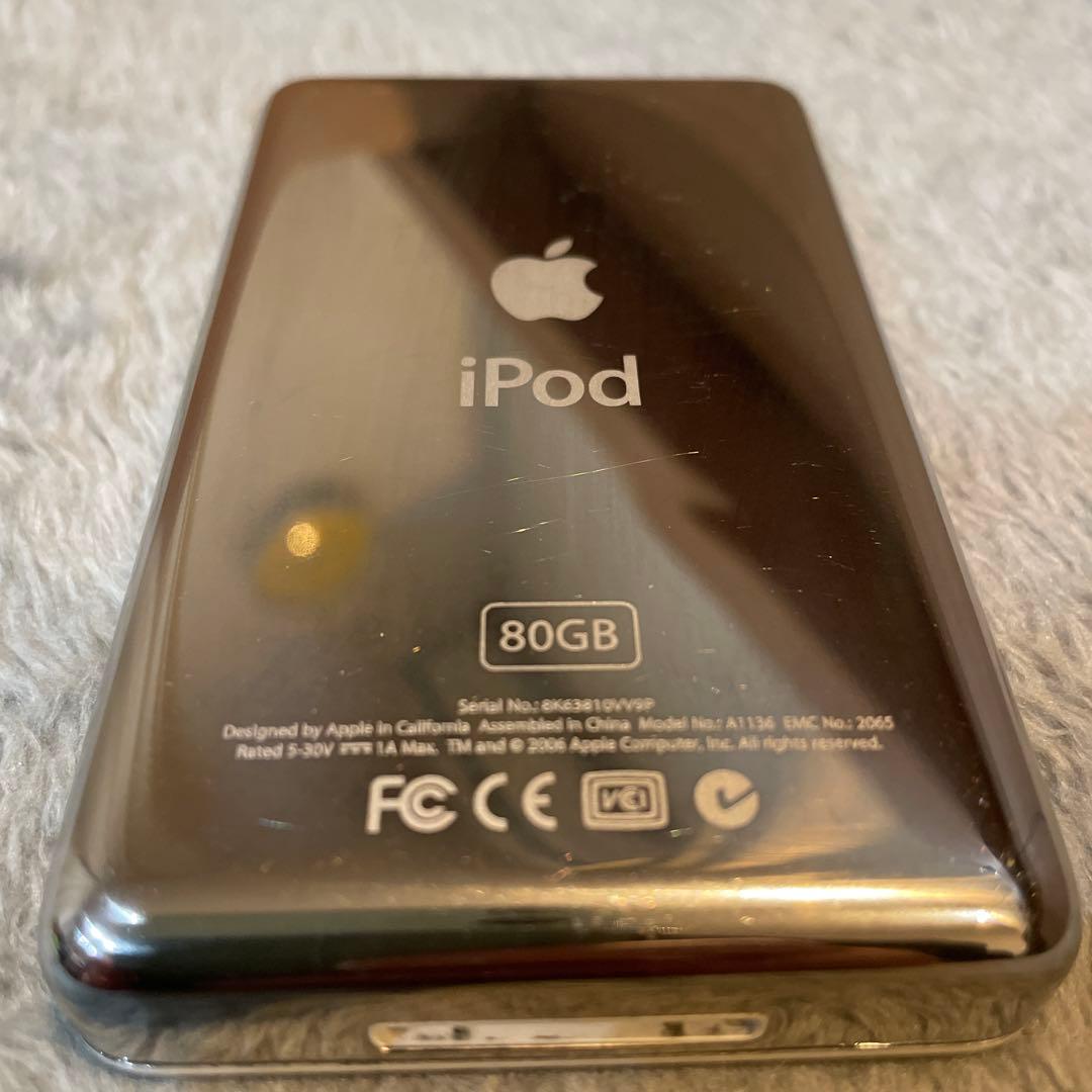 【ジャンク】Apple iPod classic 80GB 5.5世代