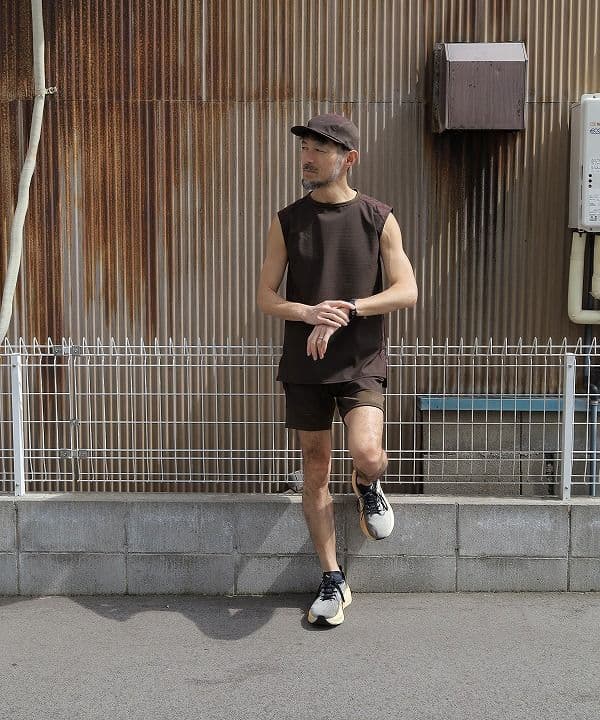takeですリョウゲン DEAD LEAF SHORTS　ランニングパンツ