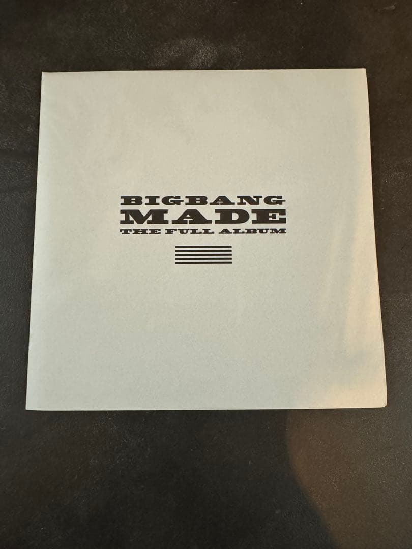 BIGBANG MADE THE FULL ALBUM TOP カード　トップ