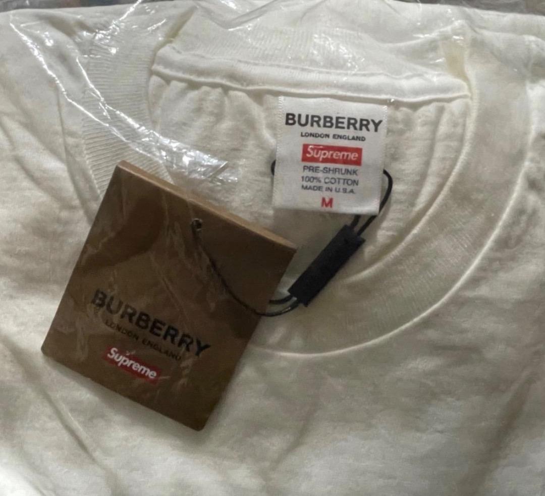 【新品未使用】Supreme × Burberry BOX logo Tシャツ