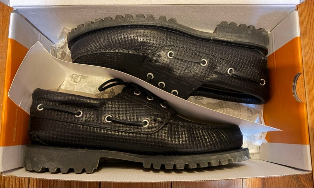 限定品　Timberland 3eye 黒　オールレザー