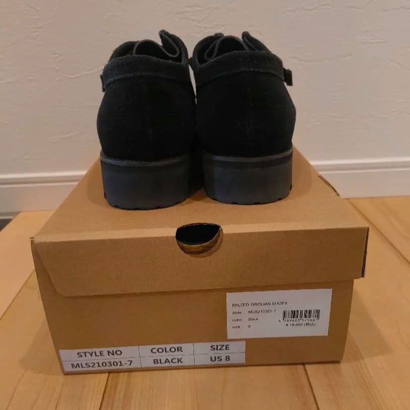 molle shoes ベルテッド チロリアンシューズ