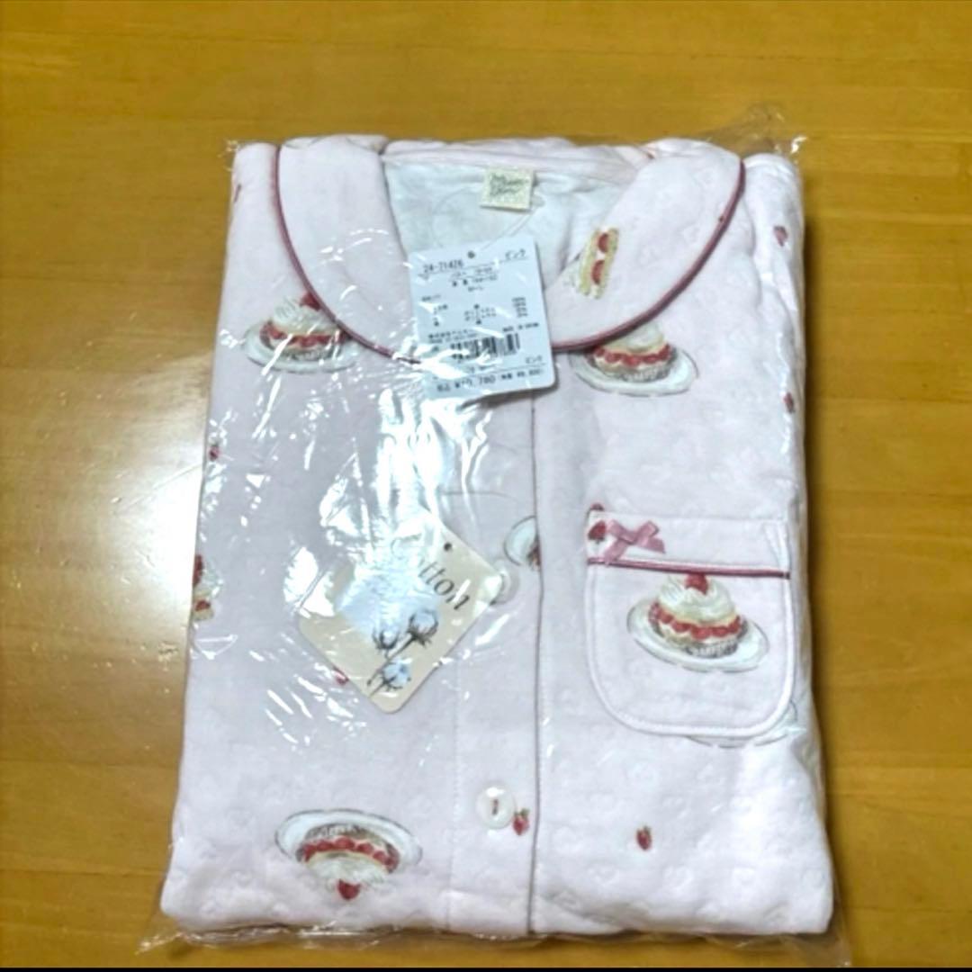 ぽんぽこ　ナルエー ムータン　長袖パジャマ ピンク ルームウェア