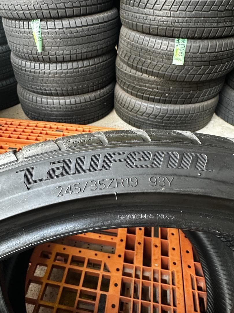 245/35ZR19 LUFFEN 4本 送料無料 夏タイヤ T1256