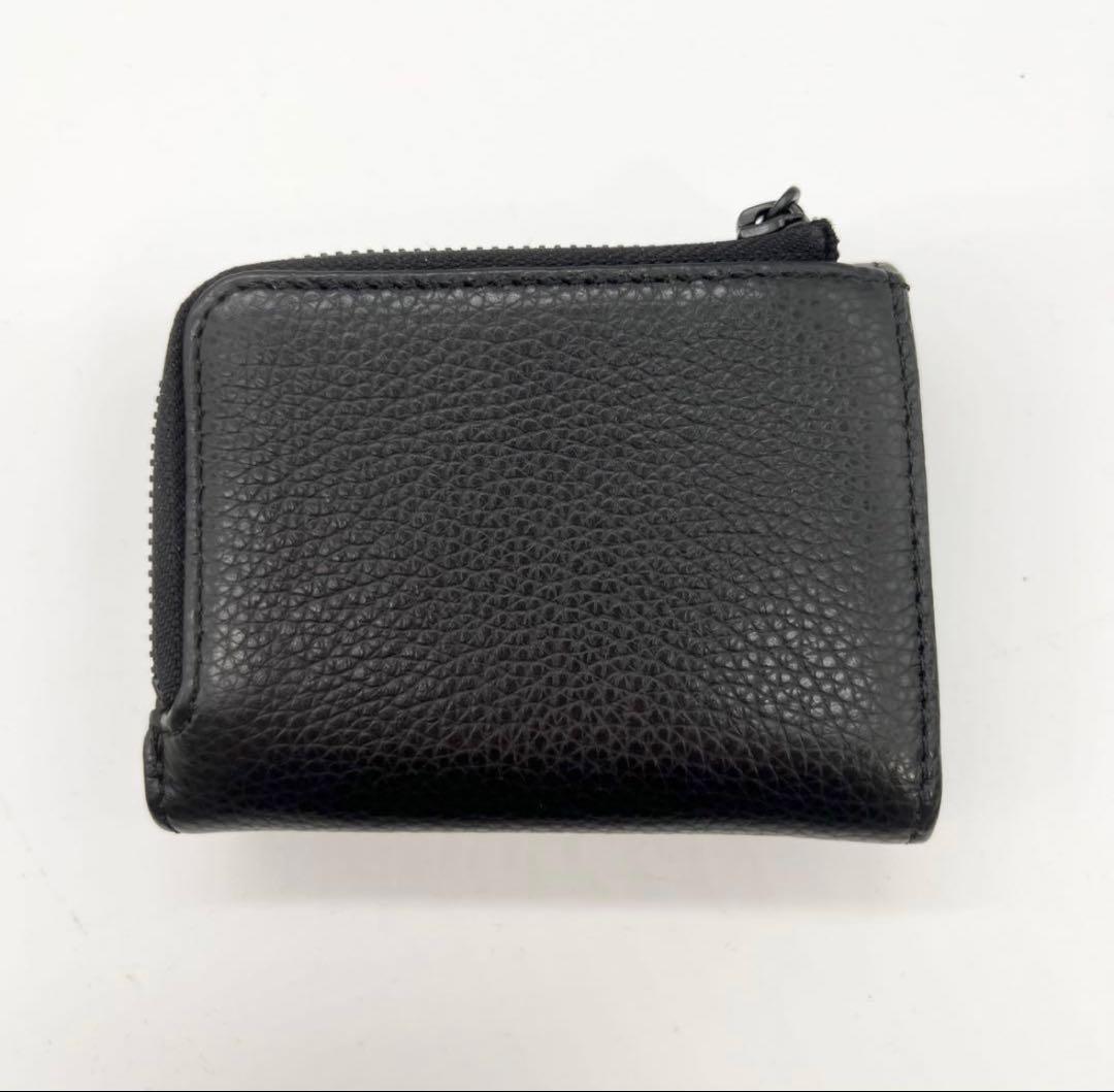 あ*ん様 新品未使用✨DIESEL　三つ折り財布　ミニサイフ　レザー　ブラック