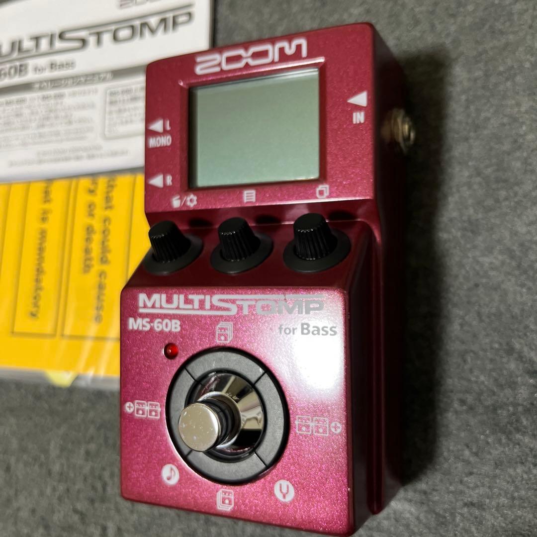 ベース zoom MS-60B MULTI STOMP