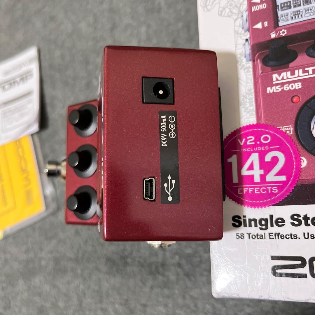 ベース zoom MS-60B MULTI STOMP