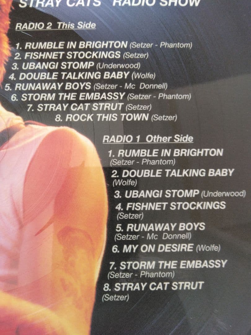 洋楽 STRAYCATS KINGBISCUIT'SSHOW/RADIOSHOW